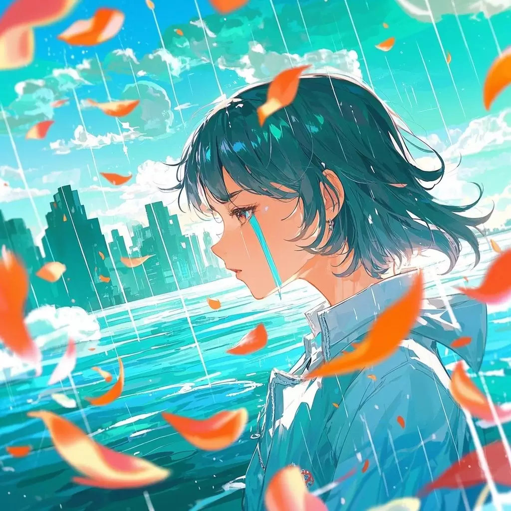 若微雨泪红尘