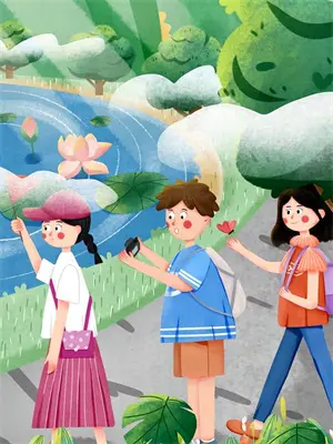 不要随便靠近水边